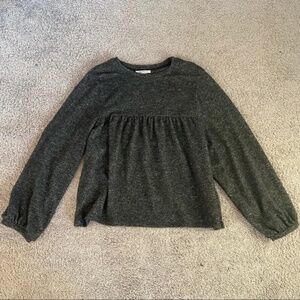 Zara Dark Grey Loungewear Sweater